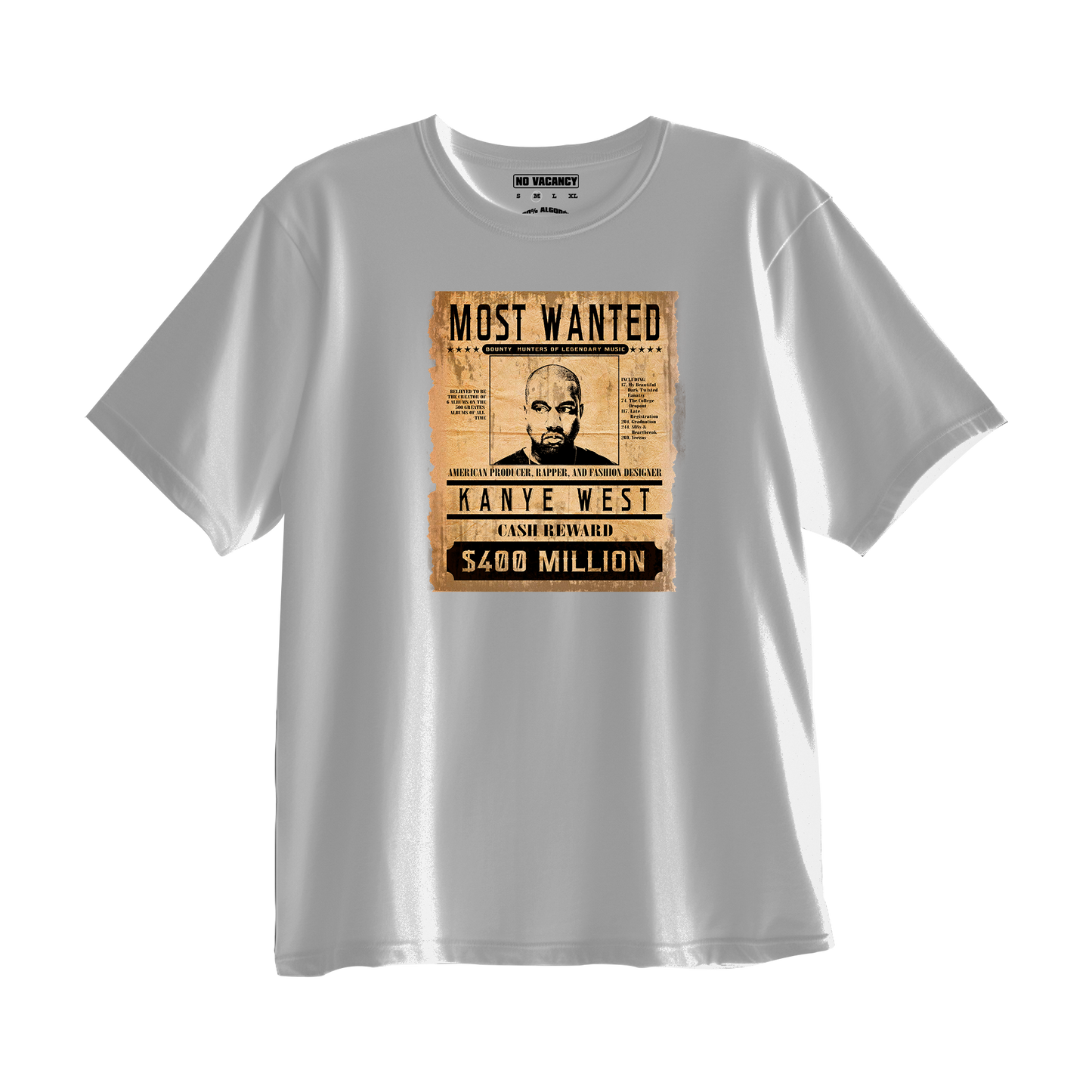 T-shirt Oversized  Most Wanted Kanye West