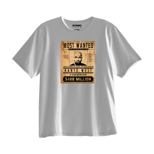 T-shirt Oversized  Most Wanted Kanye West
