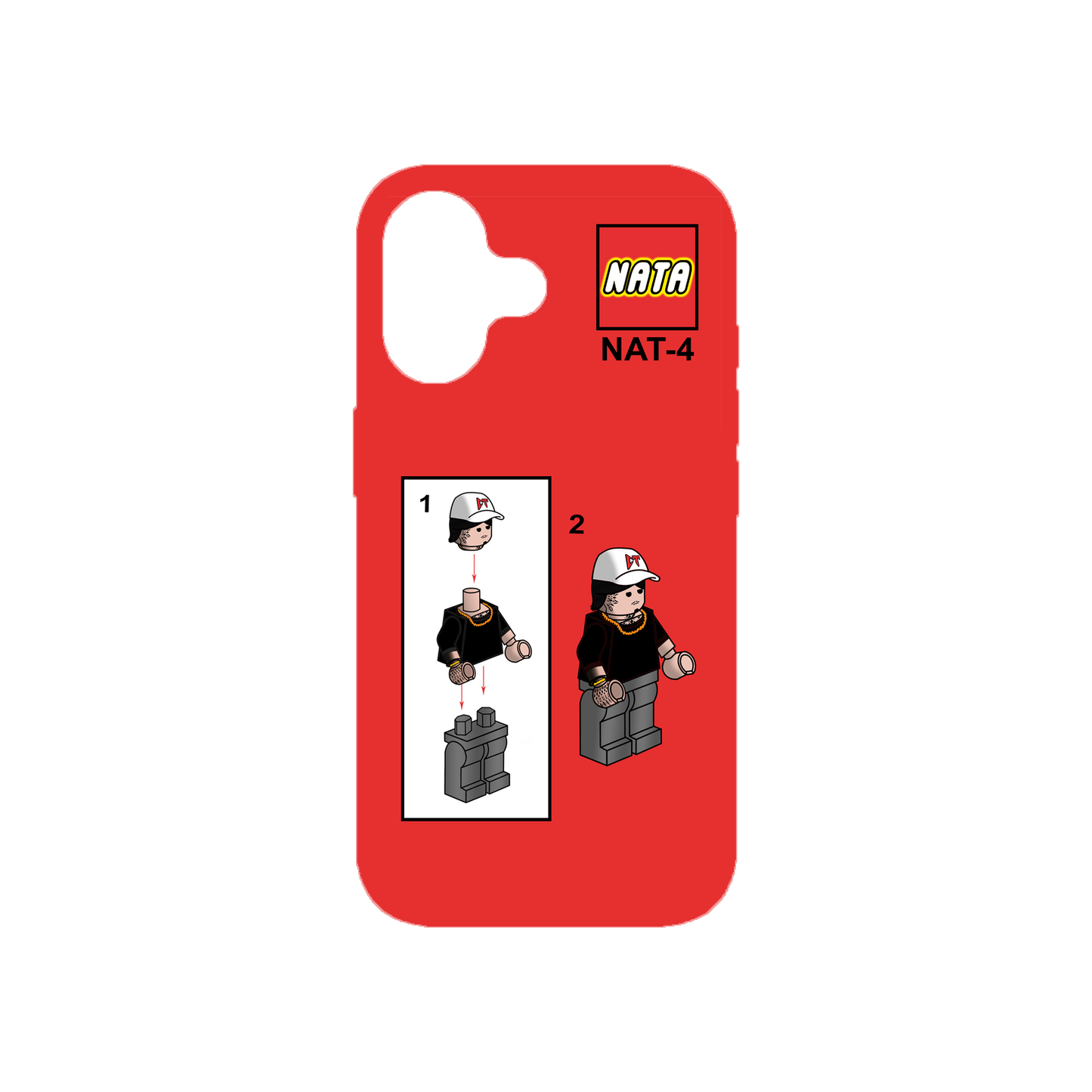 Phone Case Bricks Natanael Cano