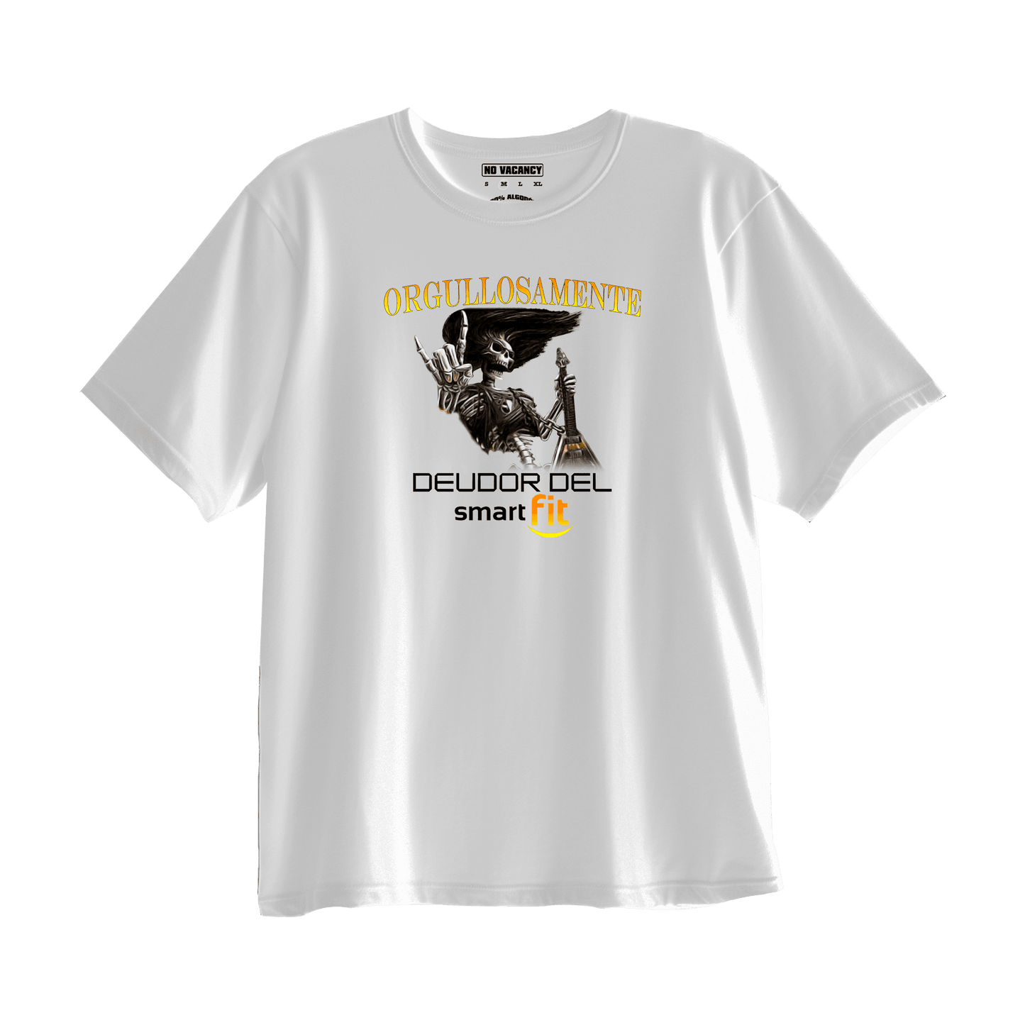 T-shirt Oversized Calaca Gym Deudor Smart fit