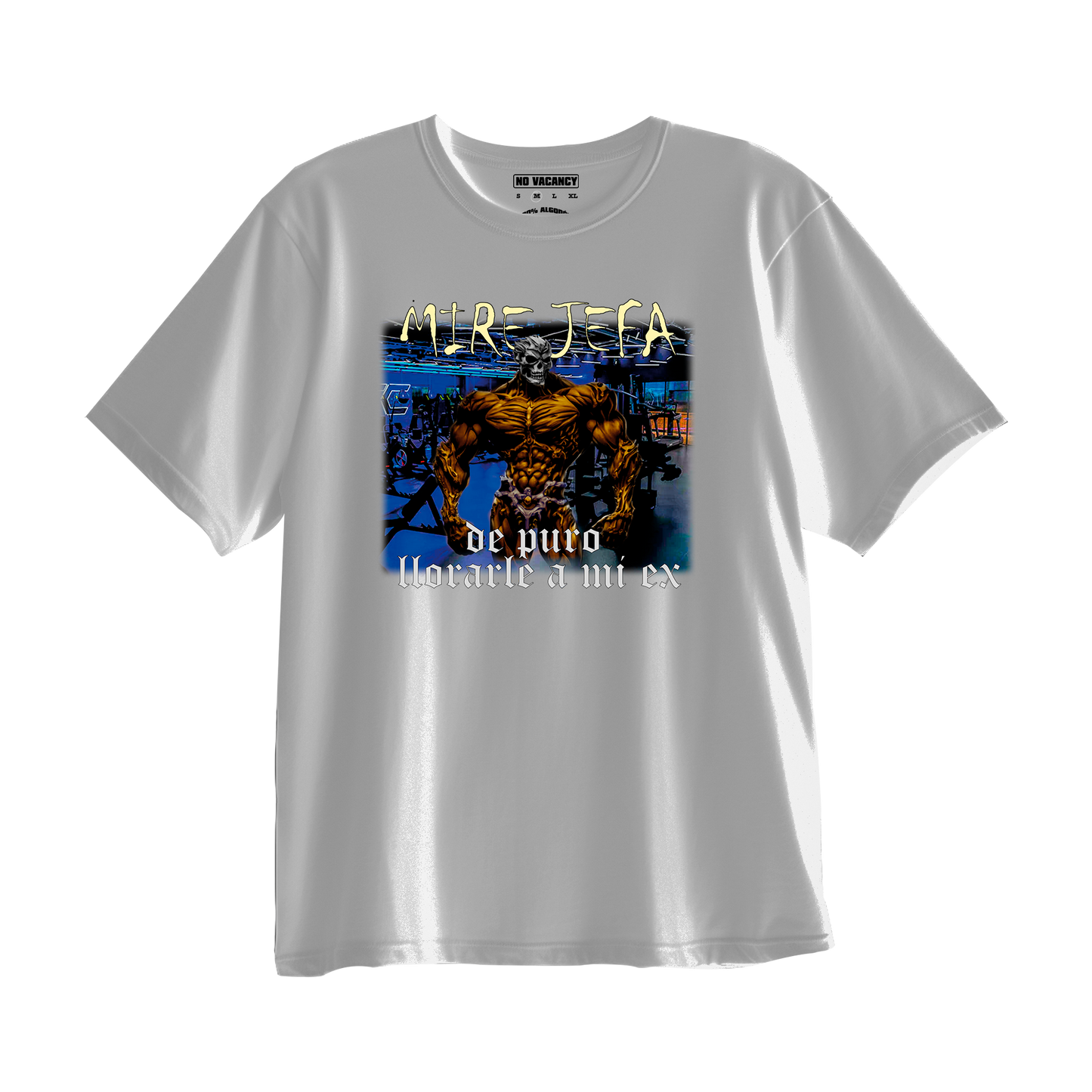 T-shirt Calaca Gym Llorarle a mi Ex