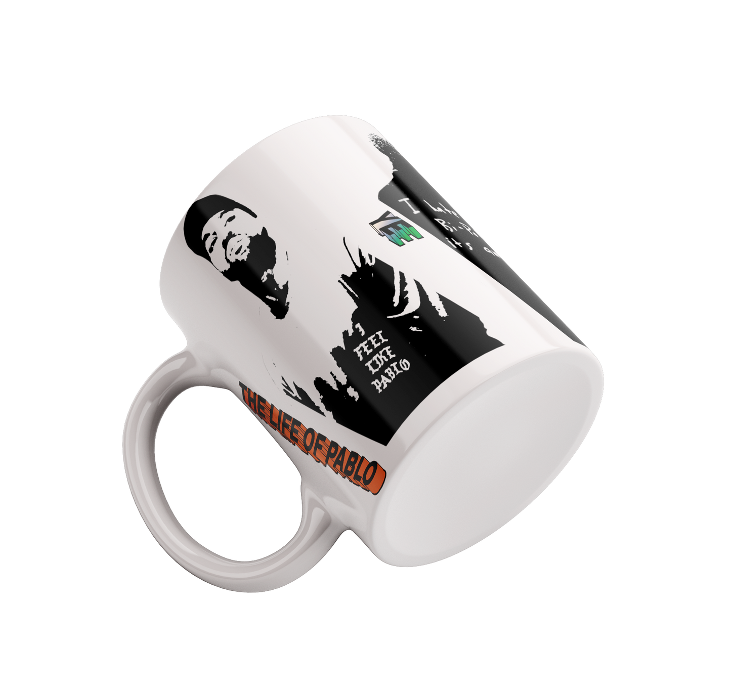 4 mugs life of kanye color
