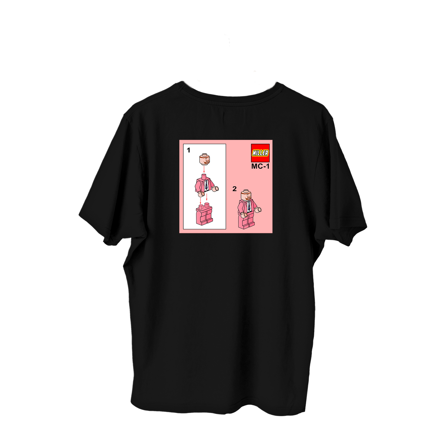 T-shirt Oversized bricks mac miller swimming