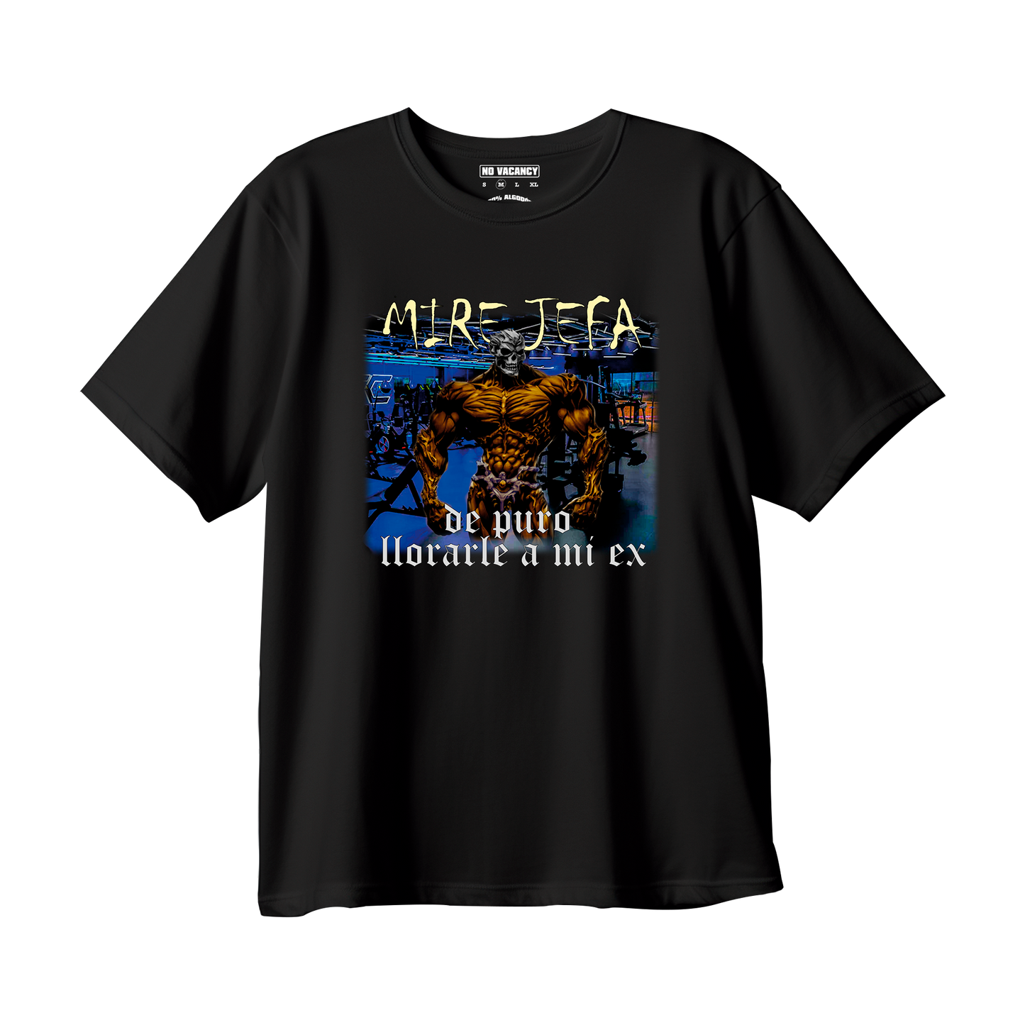 T-shirt Calaca Gym Llorarle a mi Ex