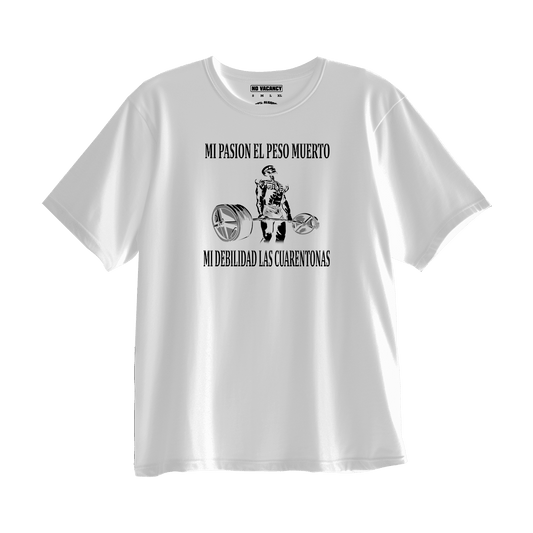 T-shirt Oversized Calaca Gym Deadlift