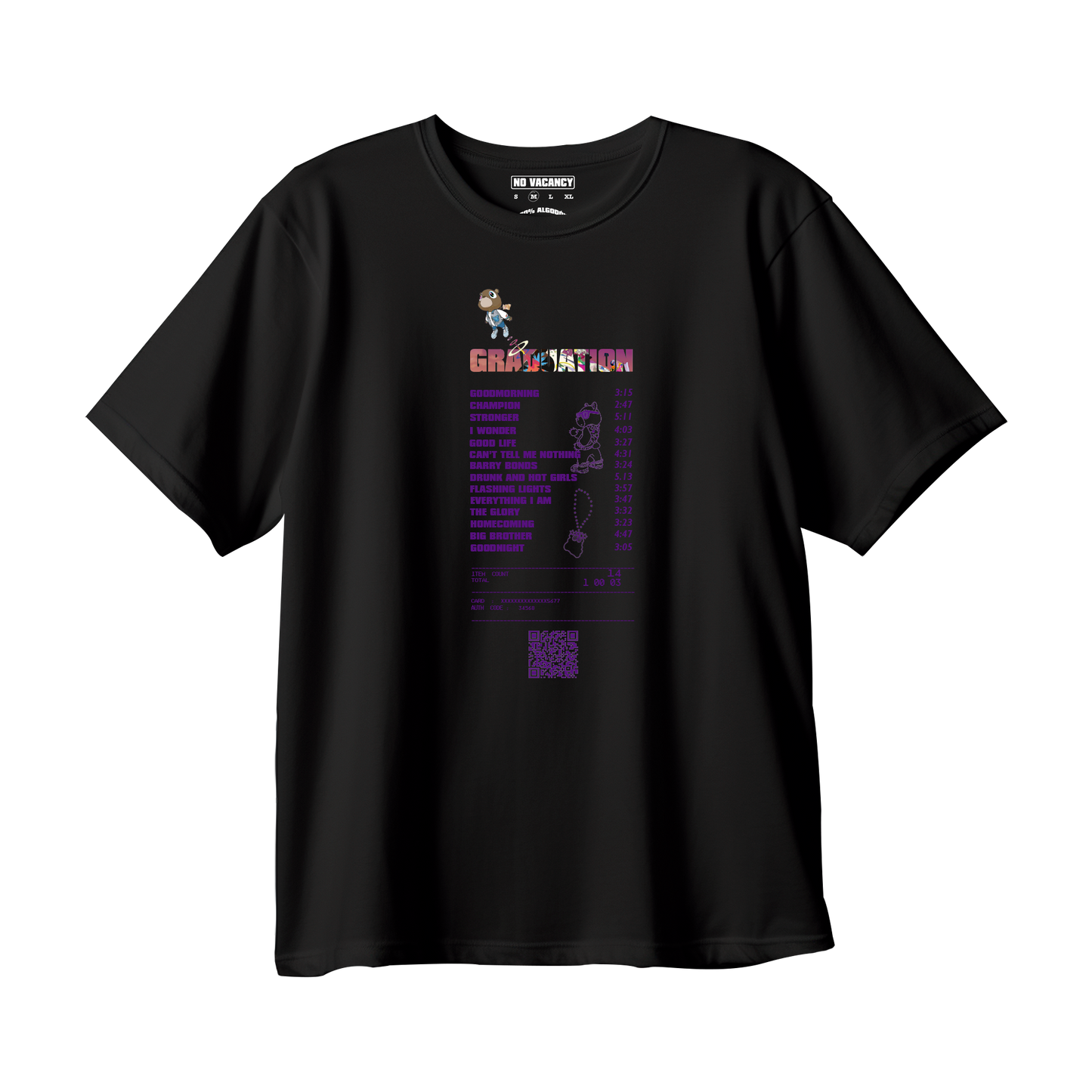 T-shirt ticket Graduation Ye