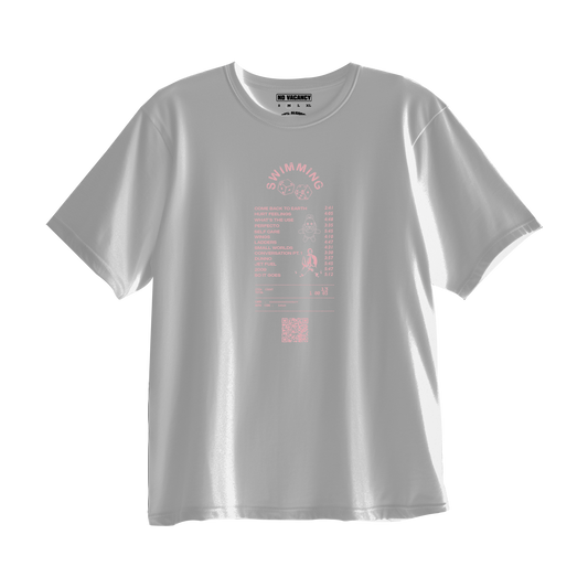 T-shirt Oversized ticket swimming mac miller