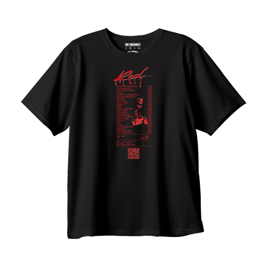 T-shirt Oversized ticket Whole Lotta Red Playboi Carti