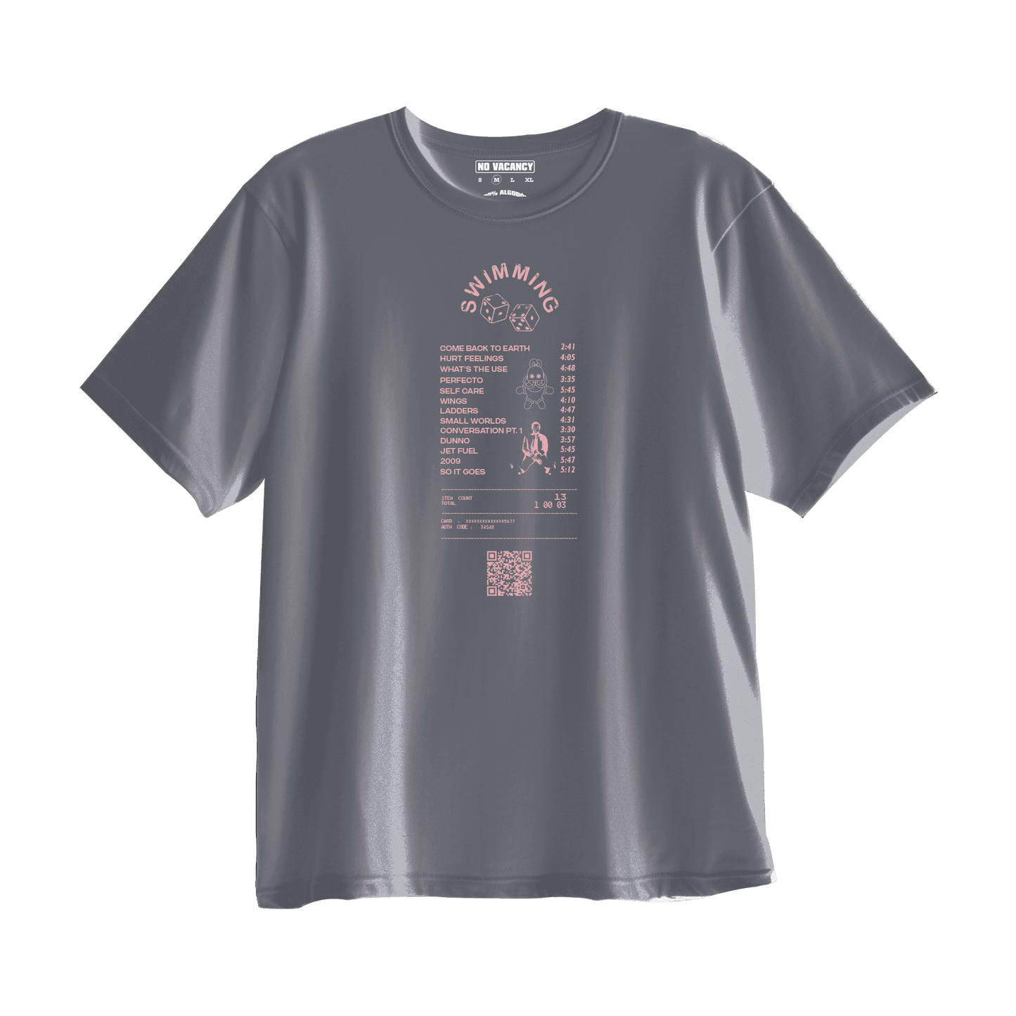 T-shirt ticket swimming mac miller