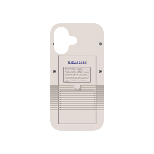 Phone Case Game Boy Back