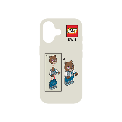 Phone Case Bricks Graduation Bear