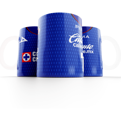 Mug Jersey Cruz Azul