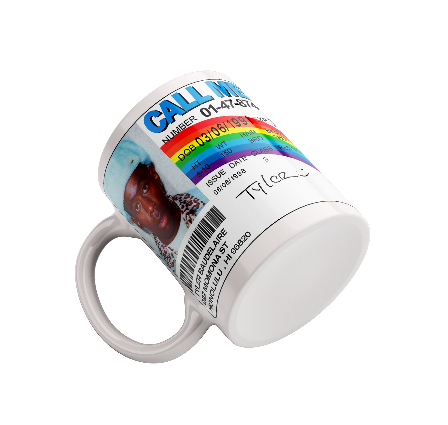 Mug licencia tyler