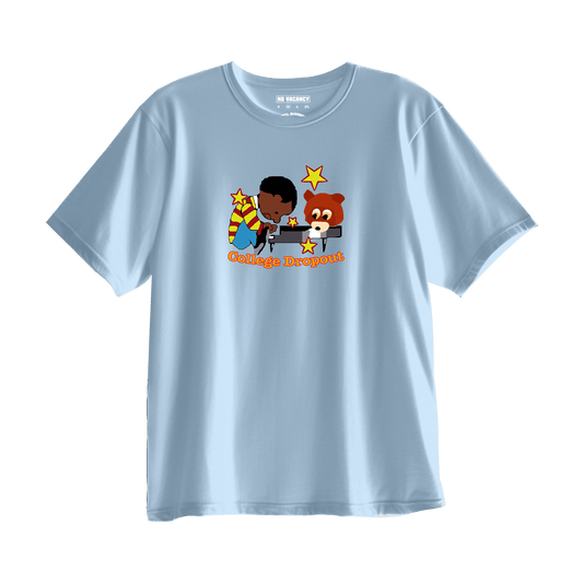 T-shirt College Dropout Cartoon