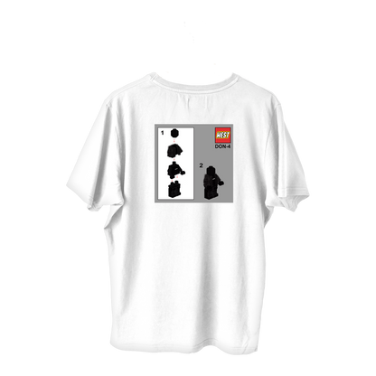 T-shirt bricks YE DONDA
