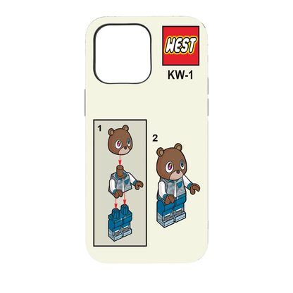 Phone Case Bricks Graduation Bear