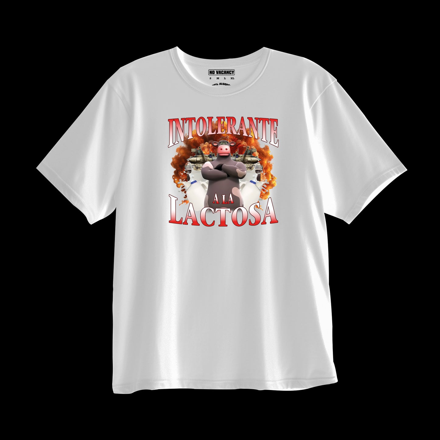 T-shirt Intolerante a la lactosa