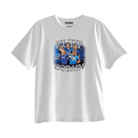 T-shirt Oversized Kurt Cobain Cruz Azul