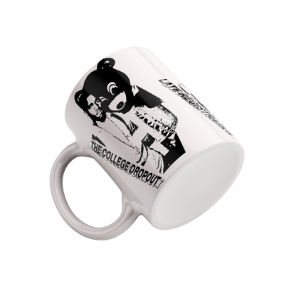 4 mugs life of kanye black and white