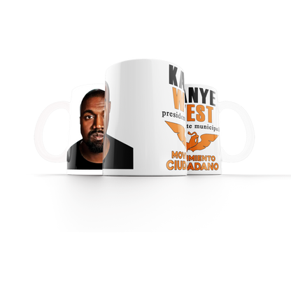 Mug Ye For President Movimiento Naranja