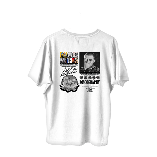 T-shirt Oversized Mac Miller Discography