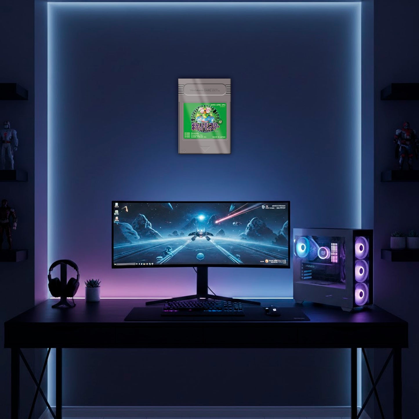 Plate cartucho GB Verde