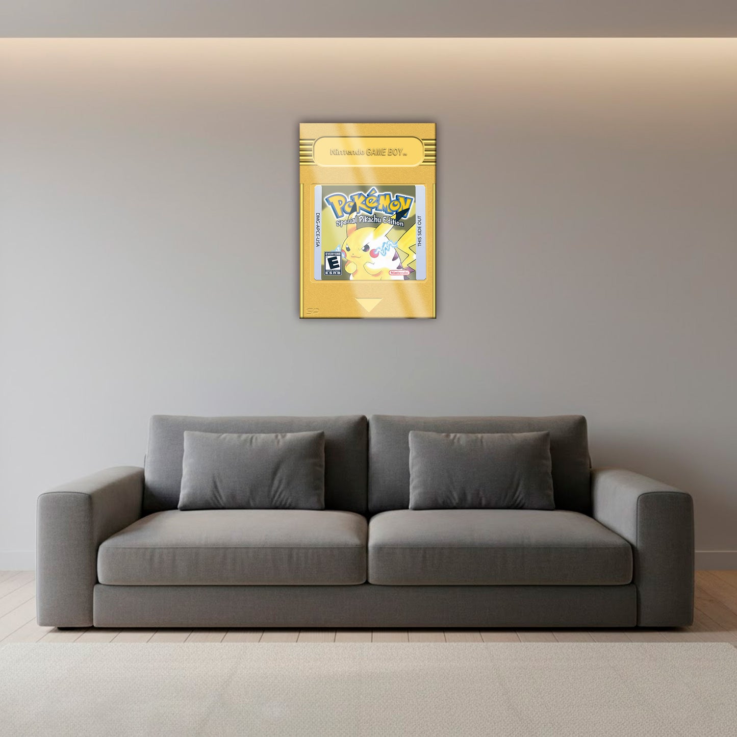 Plate  cartucho GB amarillo