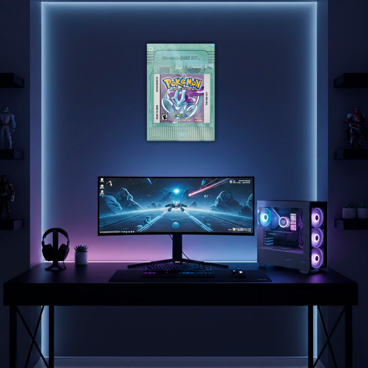 Plate cartucho GB Crystal