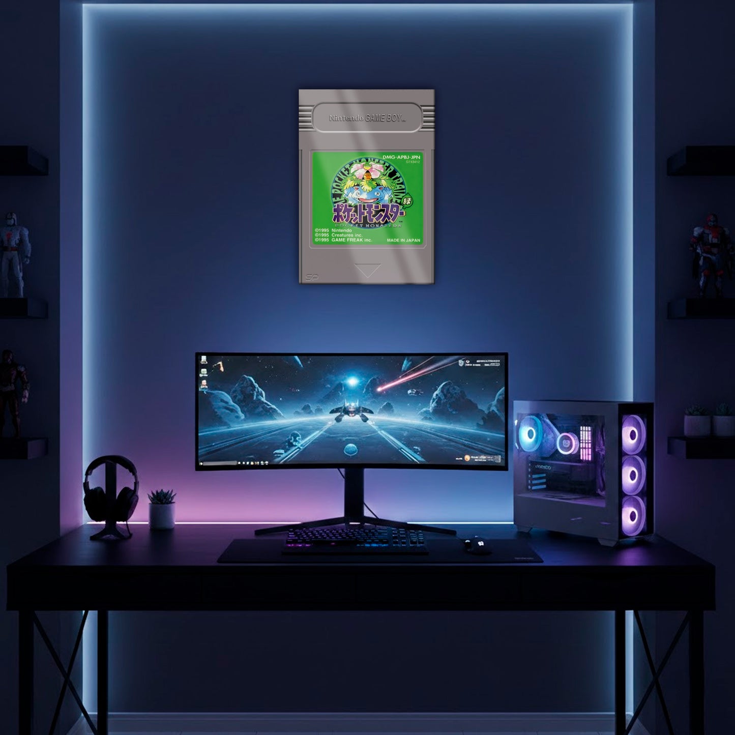 Plate cartucho GB Verde