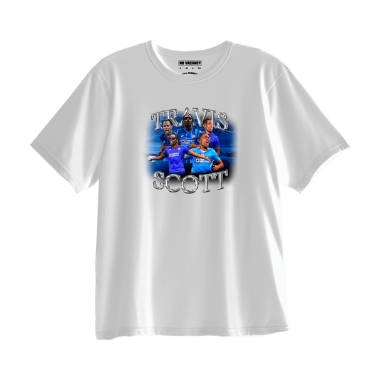 T-shirt  Oversized Travis Cruz Azul
