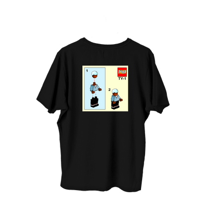 T-shirt Oversized bricks Tyler call me if you get lost
