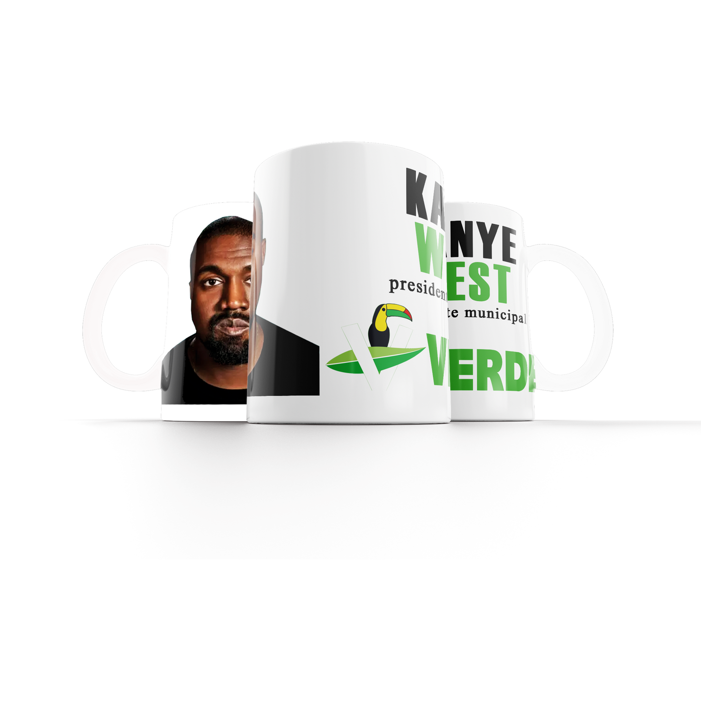 Mug Ye For President Verde