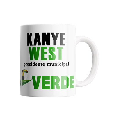 Mug Ye For President Verde